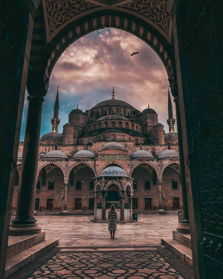 Places Blue mosque, Instambul, Turquia 