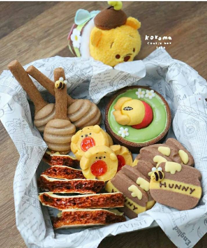 Fashion Biscoitos Winnie the Pooh