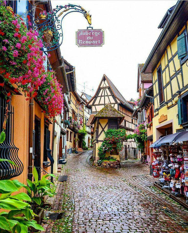 Places Eguisheim, França