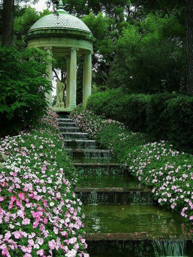 Jardim da villa Ephrussi de Rothschild