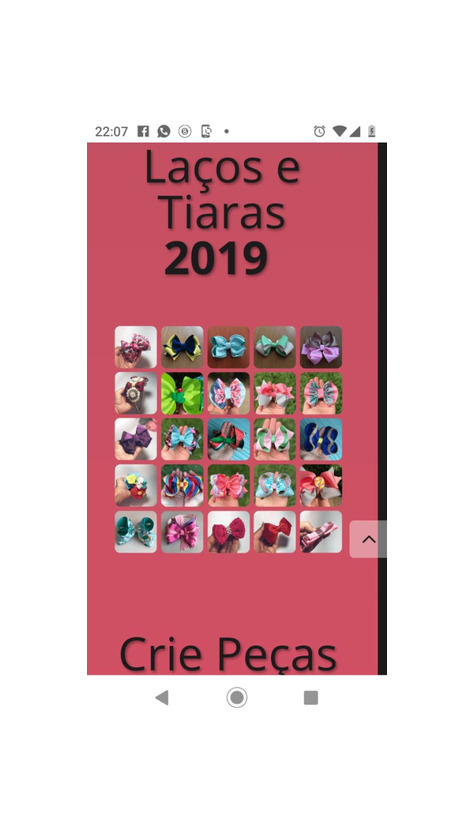 Producto Curso online  fabrica de lacos e tiara