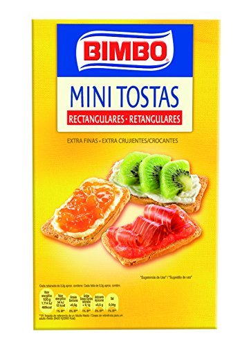 Social Bimbo Mini Tostas Rectangulares