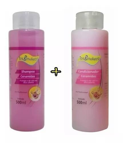 Tok Bothânico Kit Shampoo E Condicionador Ceramidas 