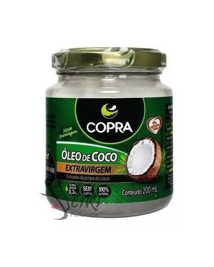 Óleo De Coco Extra Virgem Natural Capilar Copra