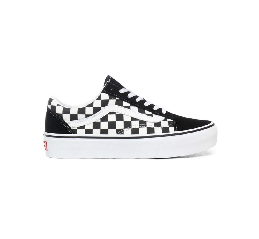 Products ZAPATILLAS OLD SKOOL CON PLATAFORMA Y ESTAMPADO A CUADROS