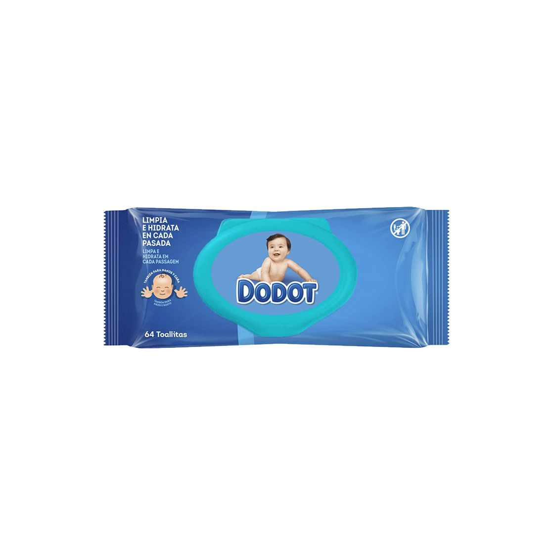 Producto Dodot Toallitas para Bebé 15 Paquetes de 64 Unidades