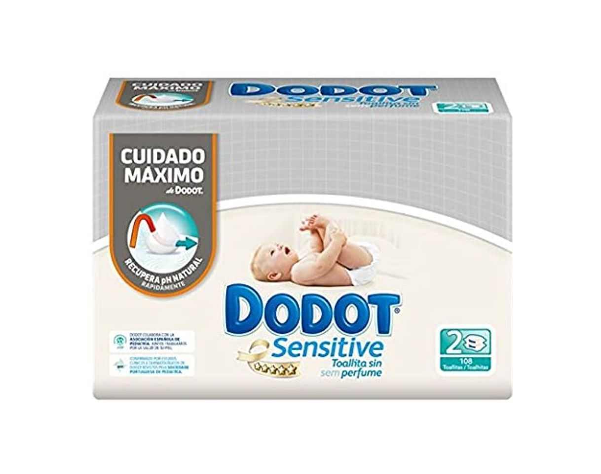 Product Dodot Sensitive Toallitas para Bebé 15 Paquetes de 54 Unidades