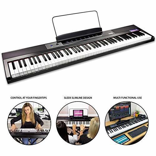RockJam de 88 teclas del teclado de piano para principiantes Digital Piano
