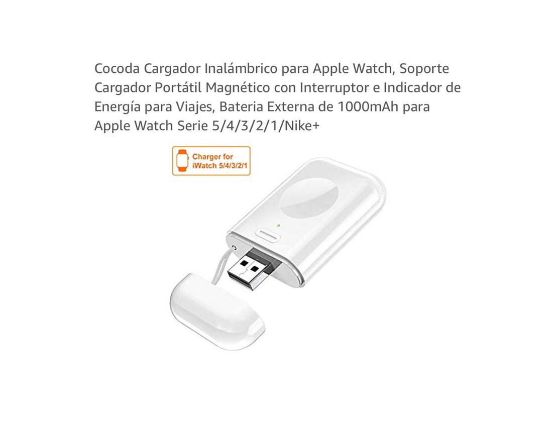 Social Carregador Apple Watch 