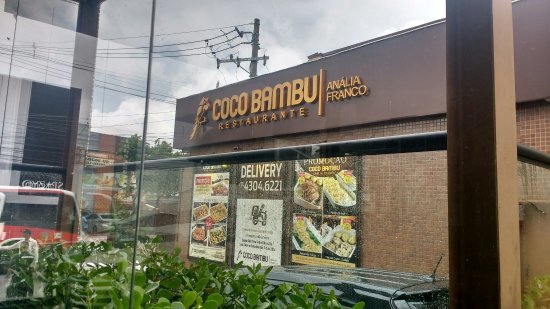 Restaurantes Coco Bambu Anália Franco