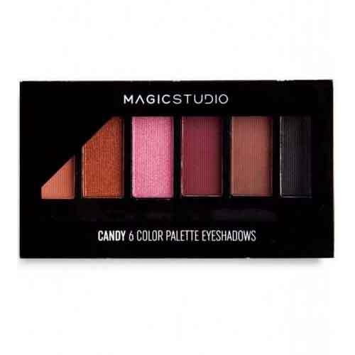 Social MAGIC STUDIO - Mini Paleta 6 tonos CANDY