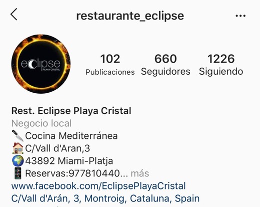 Restaurante eclipse