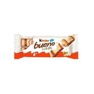 KINDER BUENO BLANCO 2 BARRITAS 43 GR
