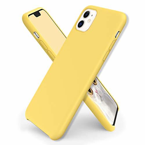 Producto ORNARTO Funda Silicone Case para iPhone 11, Carcasa de Silicona Líquida Suave