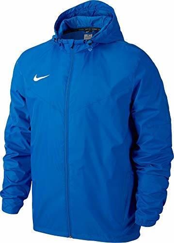 Nike Team Sideline Rain Jacket Chaqueta Impermeable, Hombre, Azul/Blanco