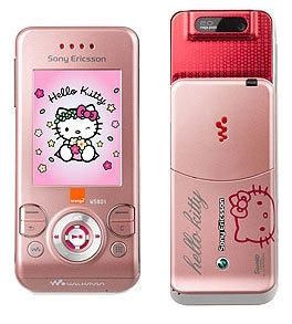 Sony Ericsson w580i Hello Kitty 