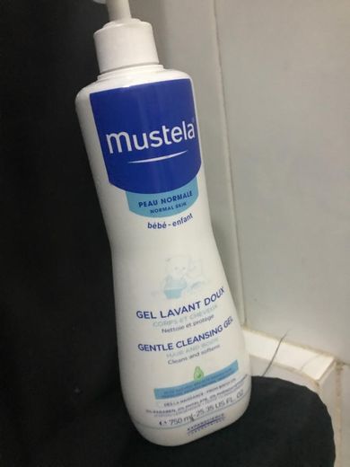 Mustela - Gel dermolimpiador lavante sin jabón cabello y cuerpo