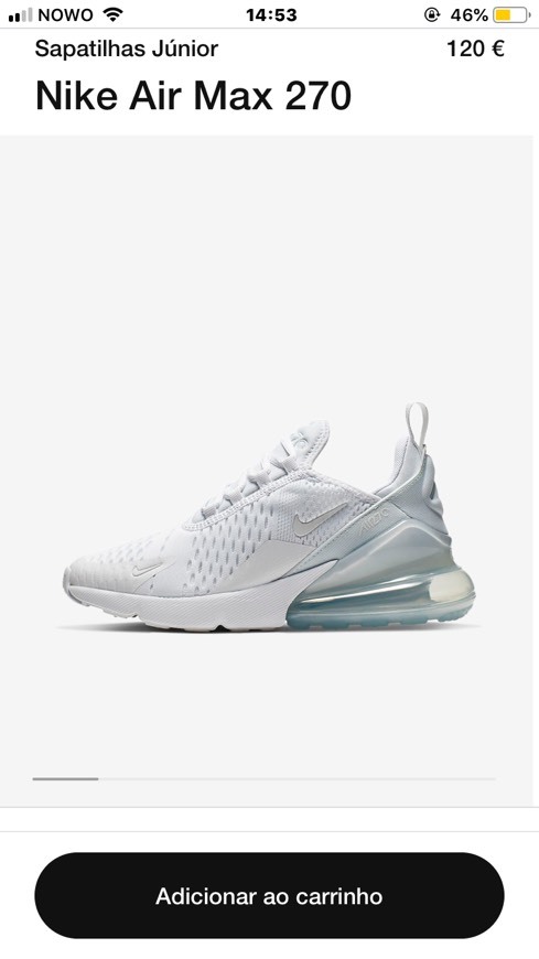 Sapatilhas Nike Air Max 270 Júnior