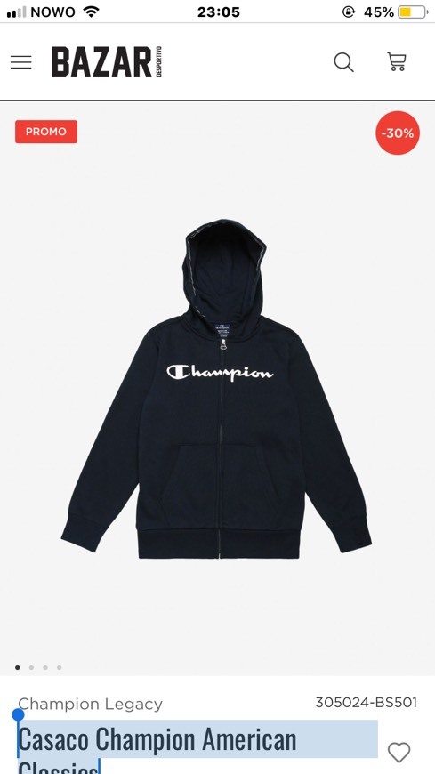 Casaco Champion American Classics