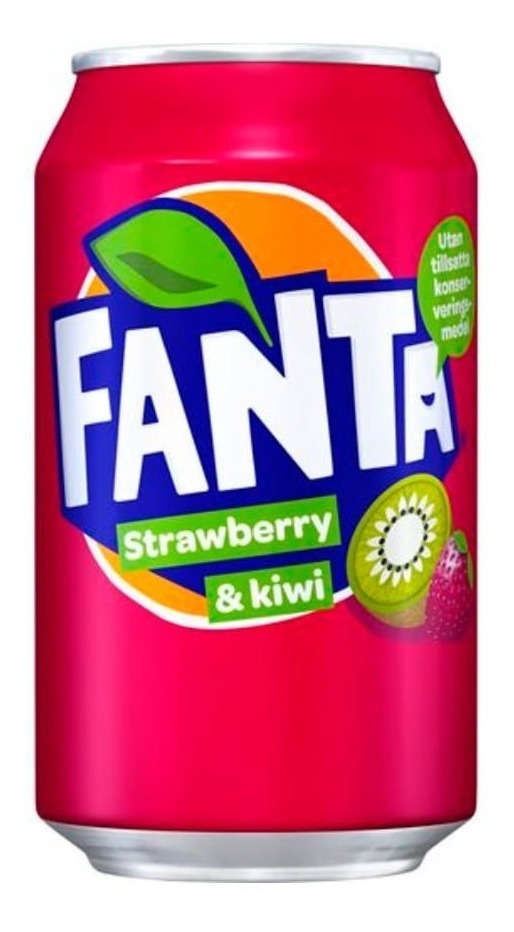 Moda Fanta Morango e Kiwi