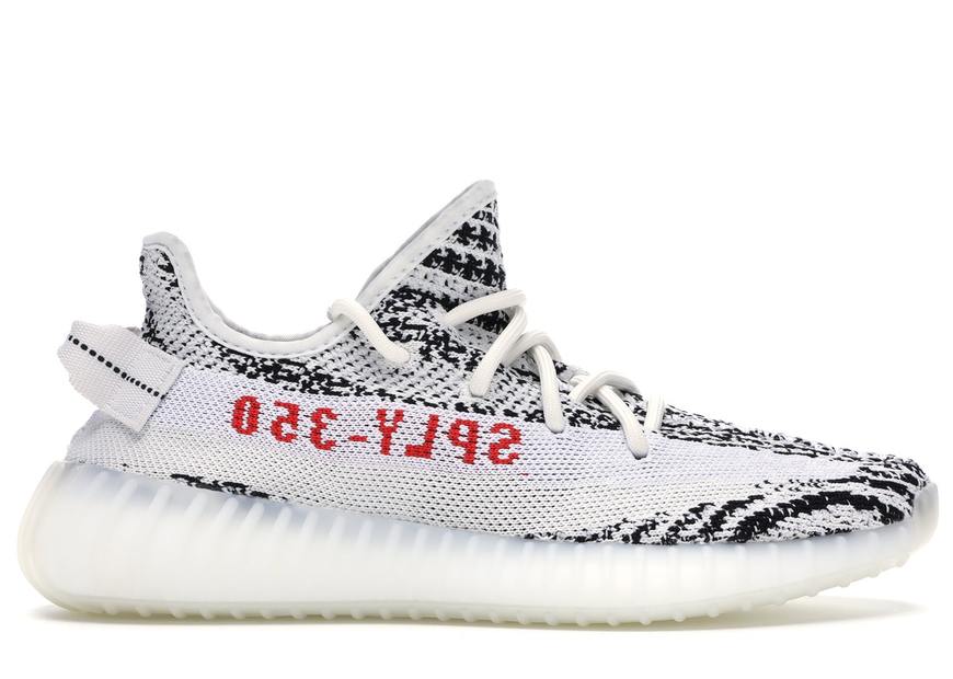 Social Yeezy Boost 350 Zebra