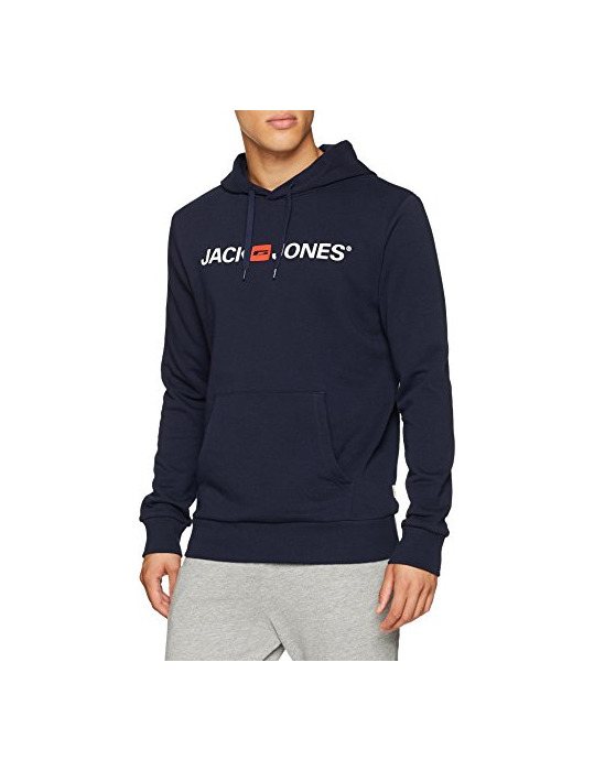 Social JACK & JONES Jjecorp Logo Sweat Hood Noos Capucha, Azul