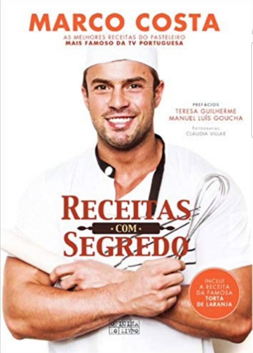 Libro Receitas com segredo do Marco Costa 