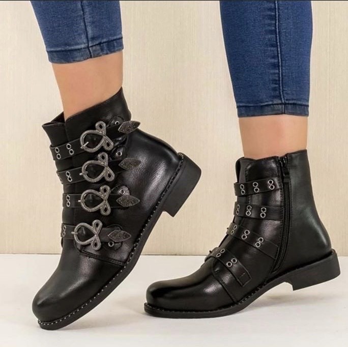 Social Dr. Martens 1460 Smooth, Botas Militares Unisex Adulto, Negro