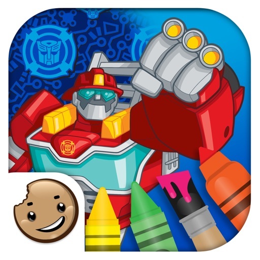 Apps Painting Lulu Transformers Rescue Bots Coloring App