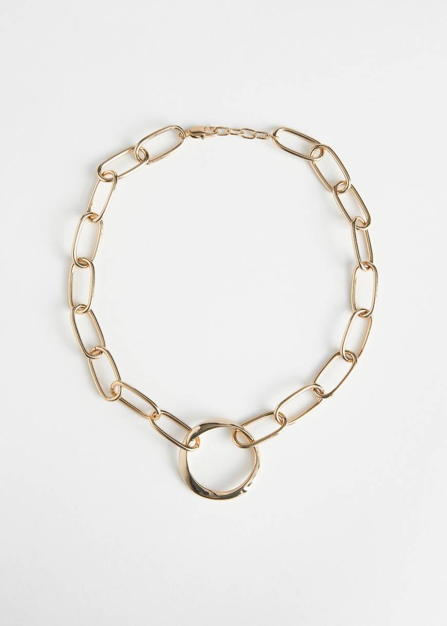 Product Chunky O-Ring Chain Necklace

