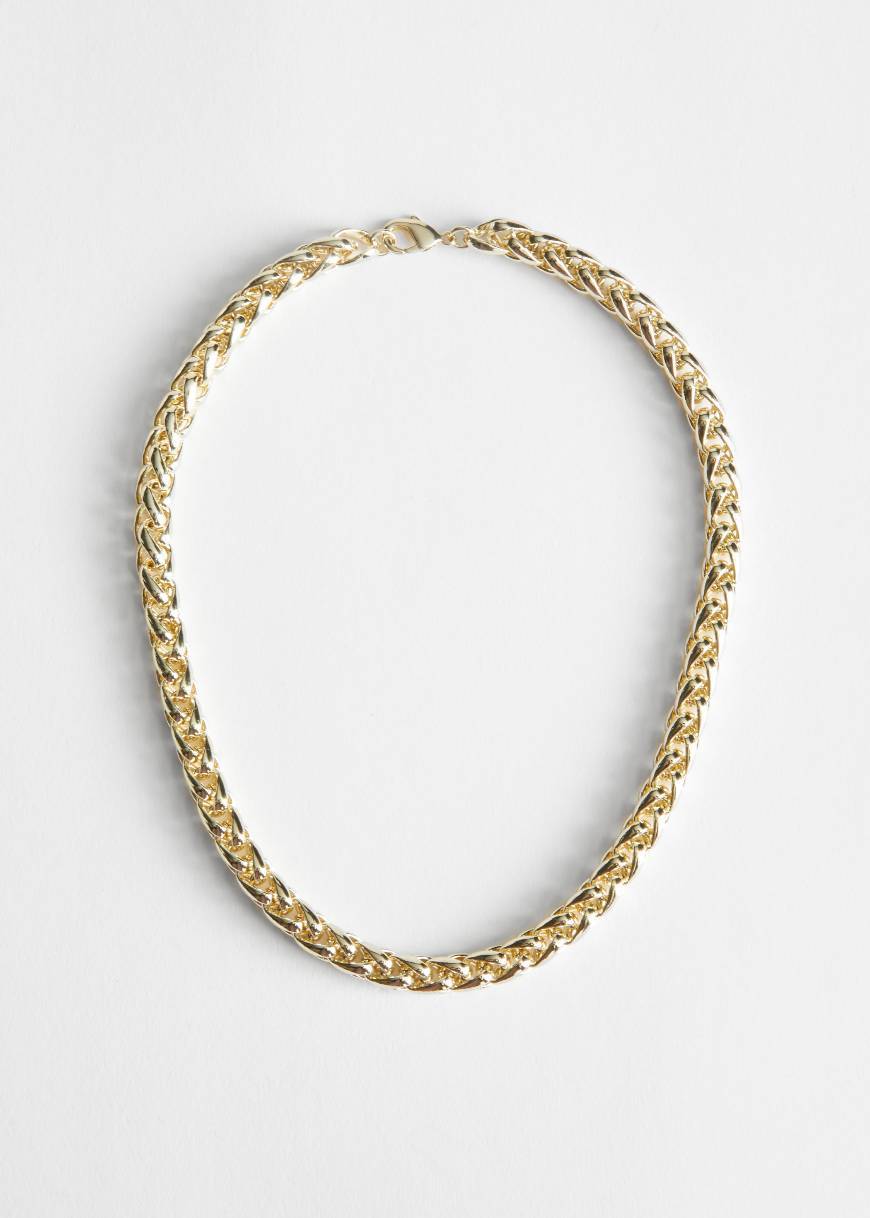 Product Twisted Chain Link Necklace

