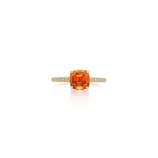 Orange Spessartite Ring

