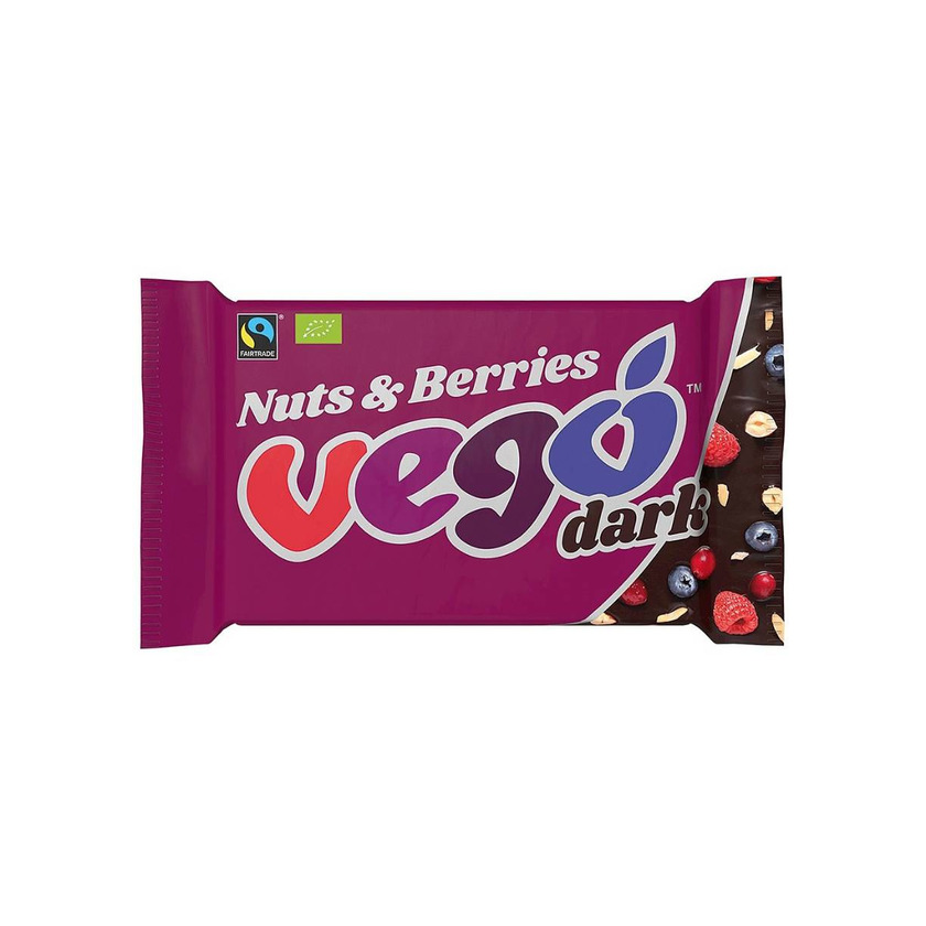 Productos Chocolate com frutos vermelhos amêndoas e avelã