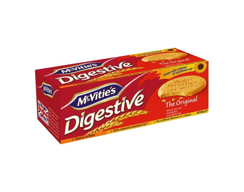 Social Bolachas Mcvitie's Digestiva Original vegan

