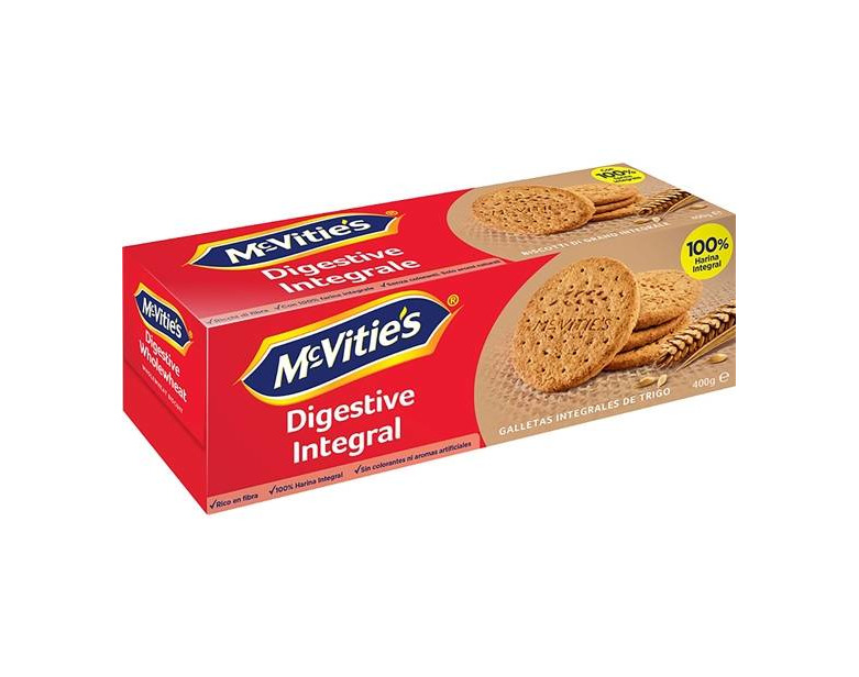 Producto Bolacha Digestive Mcvitie's Digestive Trigo Integral vegan

