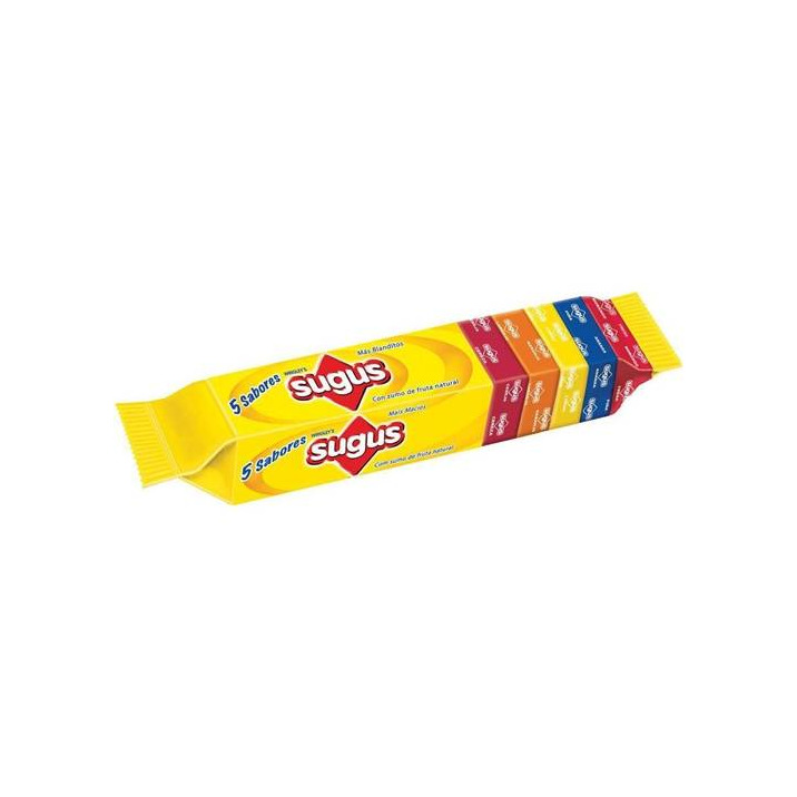 Social Sugus caramelos frutos vários sabores vegan