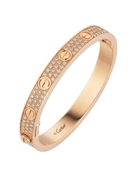 Product Cartier LOVE BRACELET DIAMOND-PAVED pulseira moda

