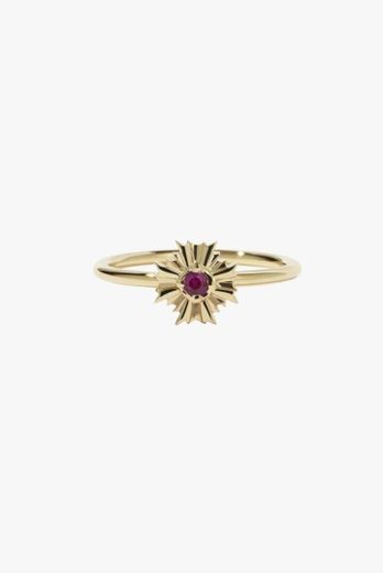 MEADOWLARK AUGUST STACKER RING WITH STONE anel acessórios 

