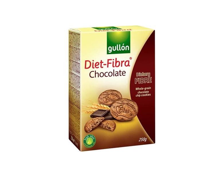 Productos Bolachas Gullon Diet Fibras Chocolate vegan comida snacks 

