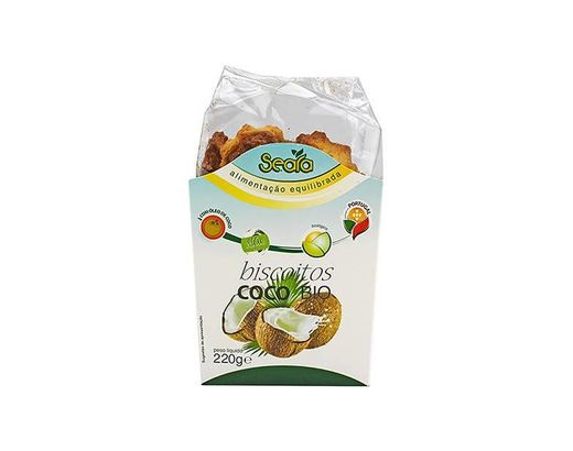 Biscoitos De Coco Seara vegan snacks comida food bolachas

