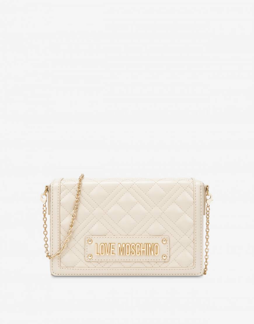 Product MOSCHINO QUILTED EVENING BAG moda malas acessórios

