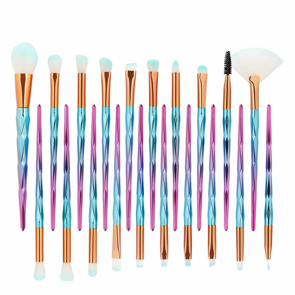 Belleza Make Up Brush Set Sirena Pincel de maquillaje Pincel cosmético Pincel de