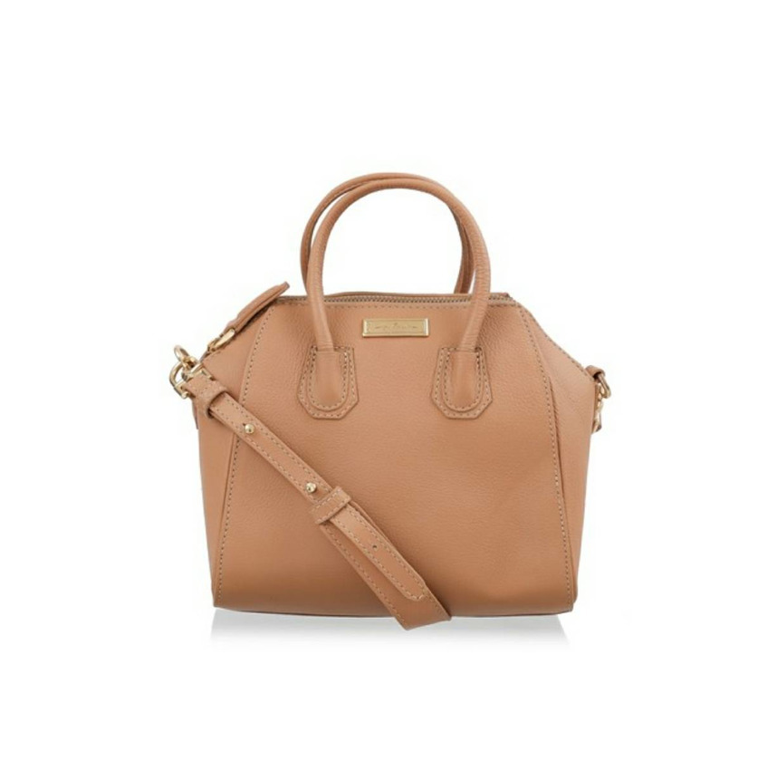 BOLSA PEQUENA EM COURO FLOATER NUDE

