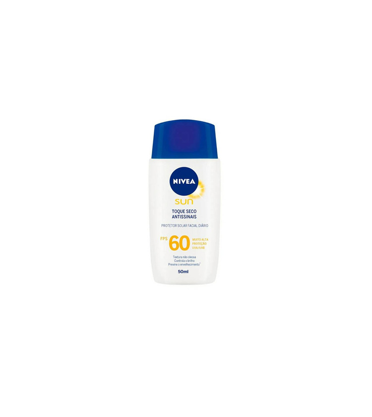 Protetor Solar Facial Nivea Sun Toque Seco Antissinais