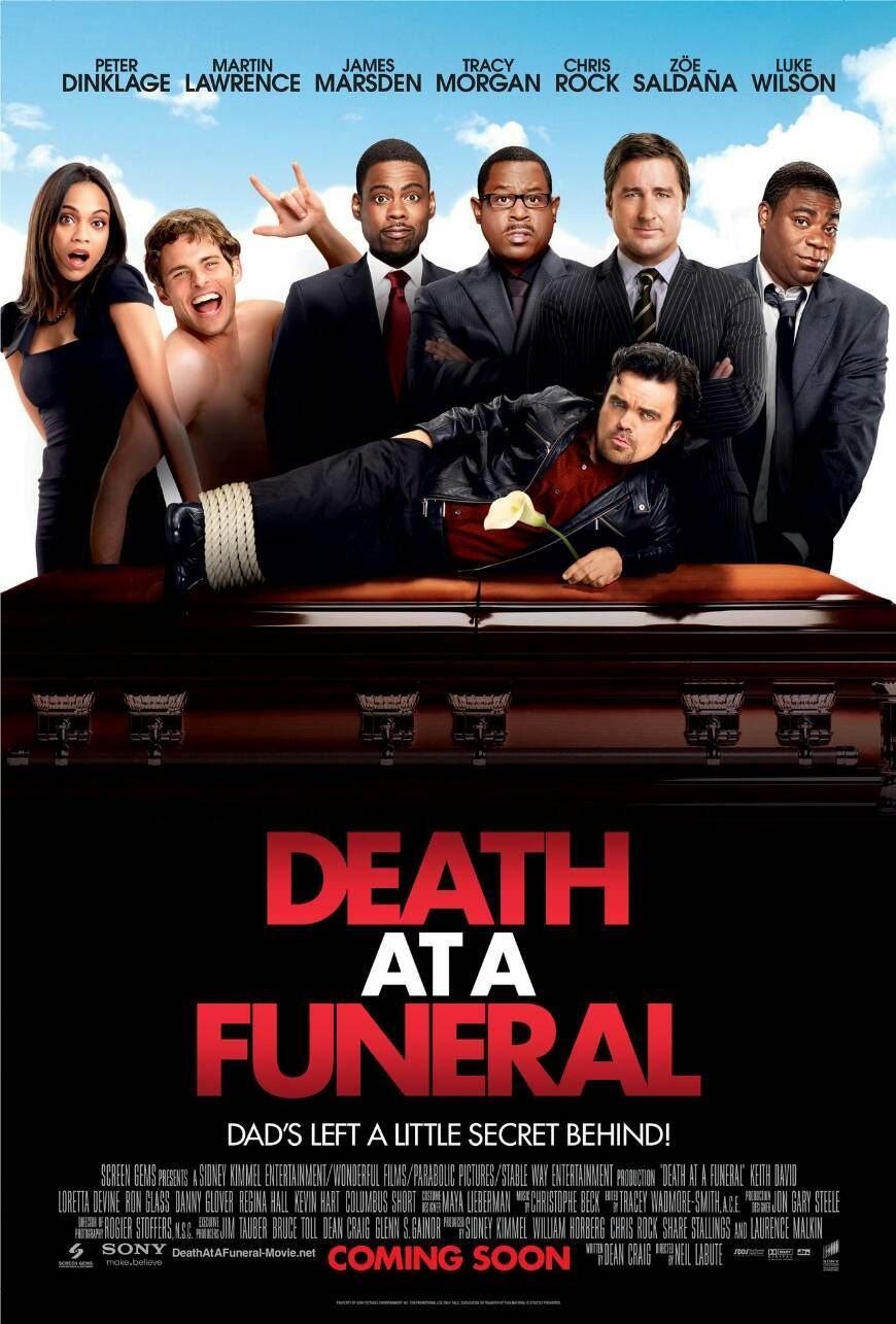 Movie Morte num funeral