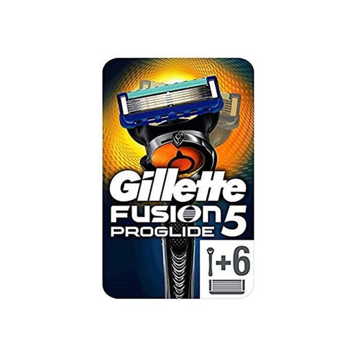 Gillette Fusion5 ProGlide - Maquinilla de Afeitar con 6 Recambios