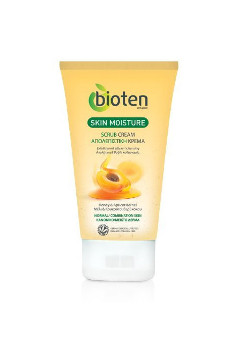 Beauty Bioten Skin Moisturizing Scrub Cream for Normal Combination Skin 150ml 5oz by