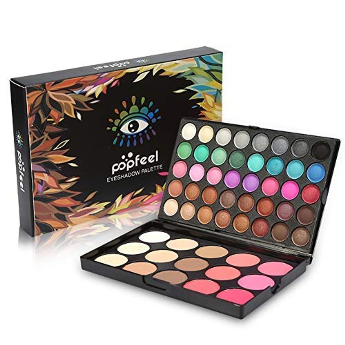 Productos Disco de sombra de ojos profesional de 40 colores, número de color