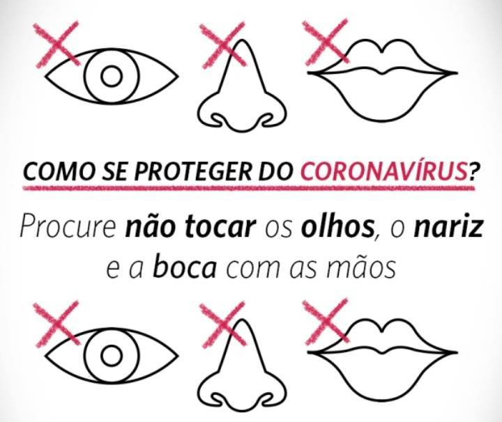 Moda Guia de prevenção contra o CORONA VIRUS 