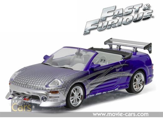 Roman's Mitsubishi Eclipse Spyder purple -  Fast and Furious